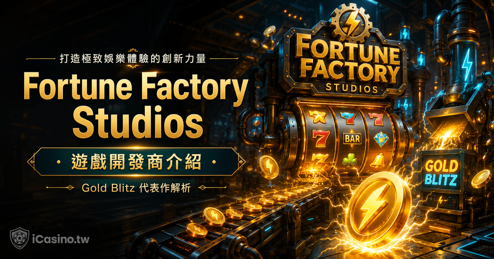 Fortune Factory Studios — Gold Blitz™ 機制背後的完整檔案