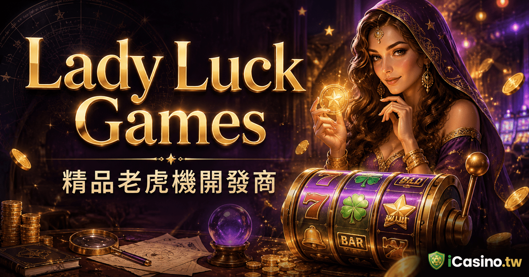 Lady Luck Games 30+ 款精品老虎機完整檔案