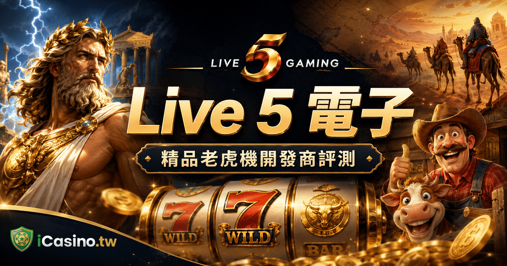 Live 5(Live5 電子)50+ 款精品老虎機完整檔案