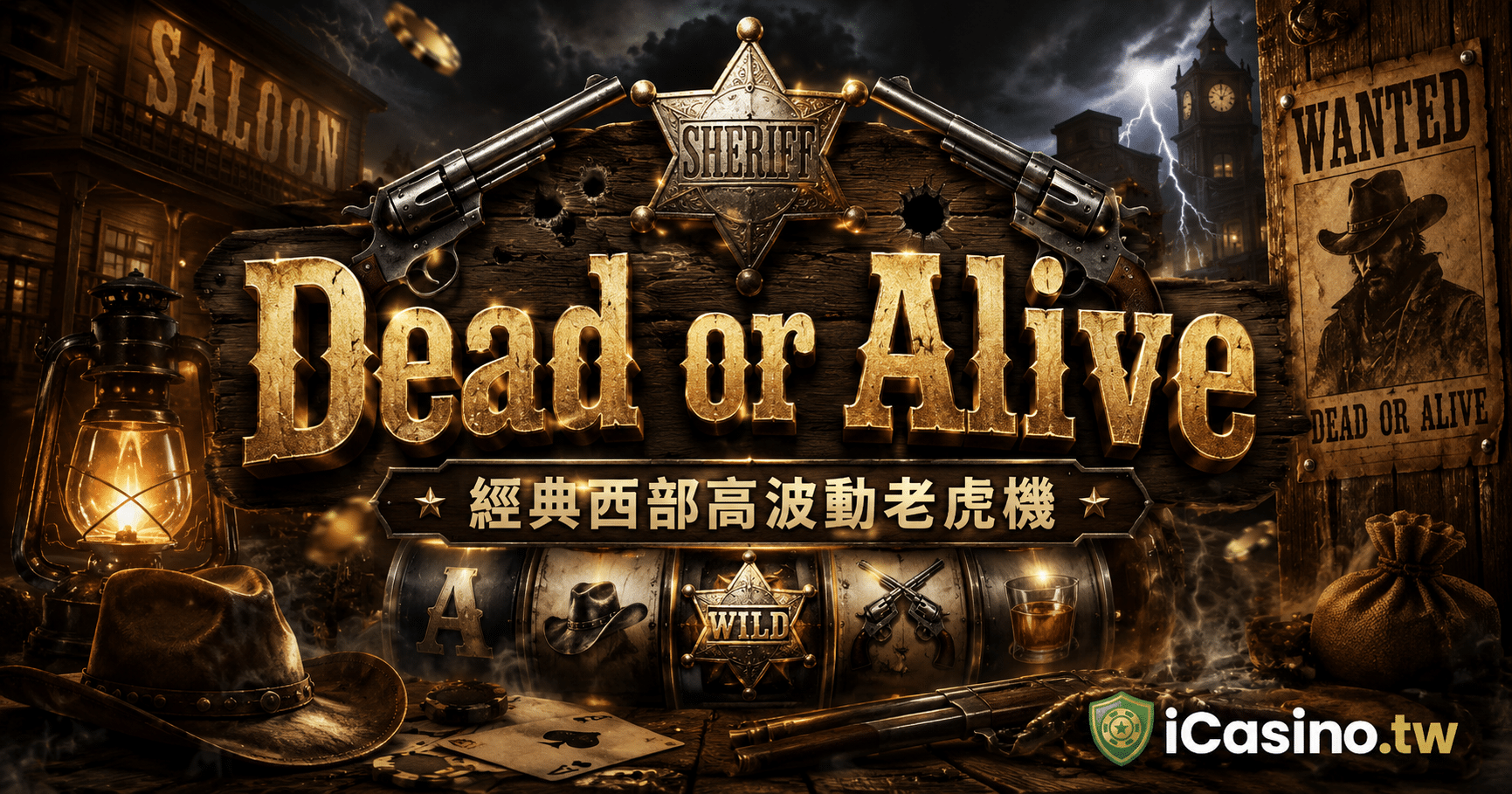 NetEnt Dead or Alive 完整介紹