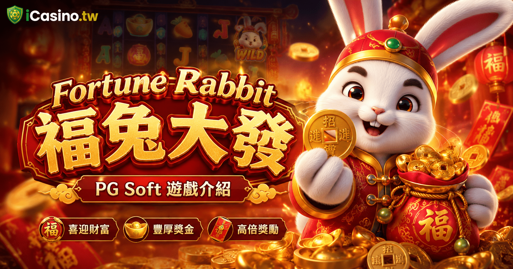 PG Soft Fortune Rabbit 福兔大發完整介紹