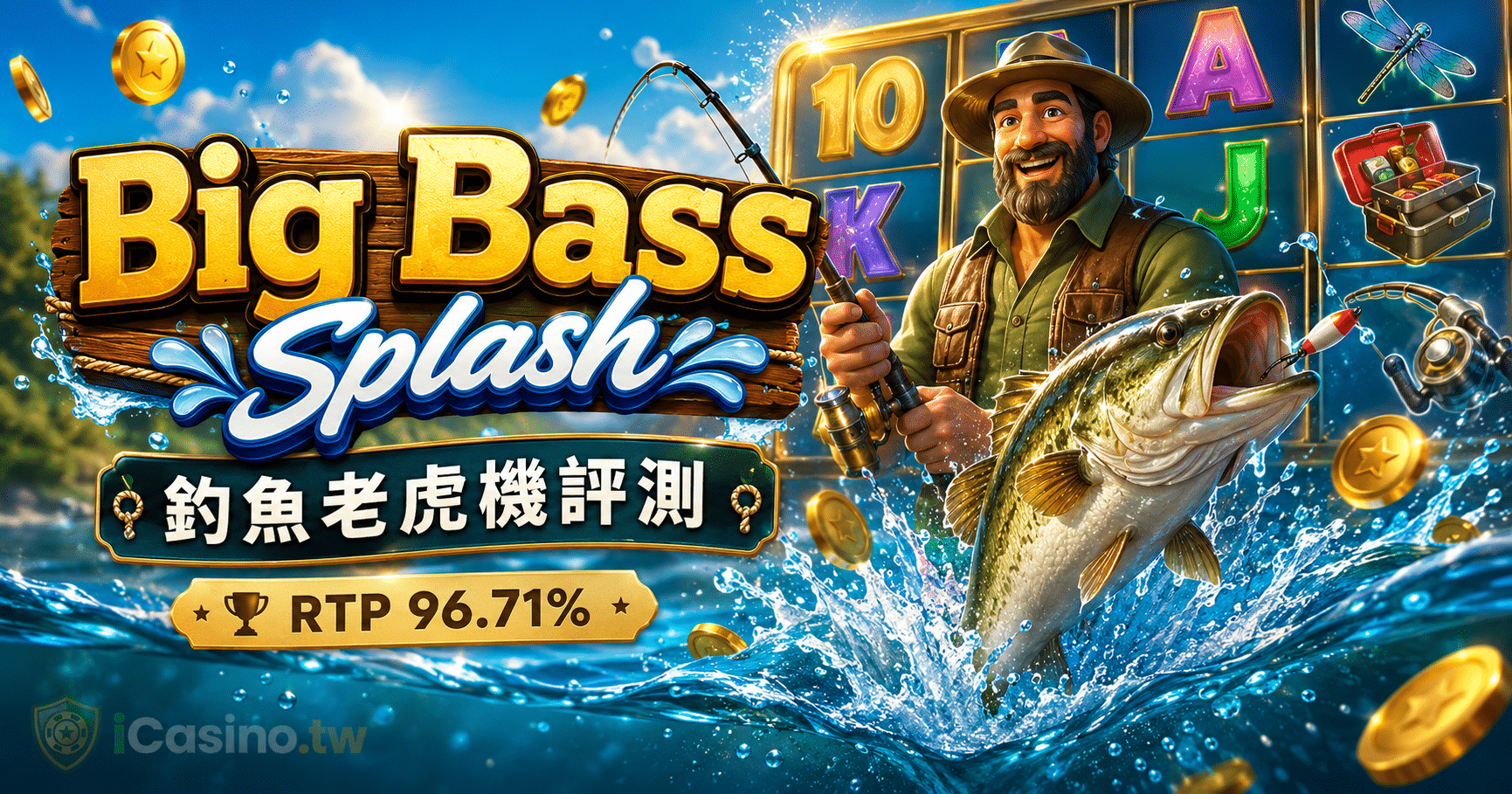 PP 電子 Big Bass Splash 大爆釣完整介紹
