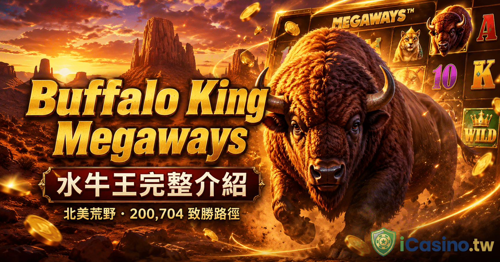 PP 電子 Buffalo King Megaways 水牛王完整介紹
