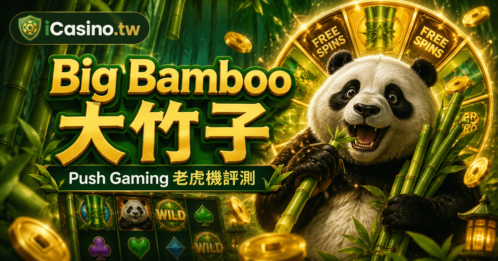 Push Gaming Big Bamboo 大竹子 完整介紹