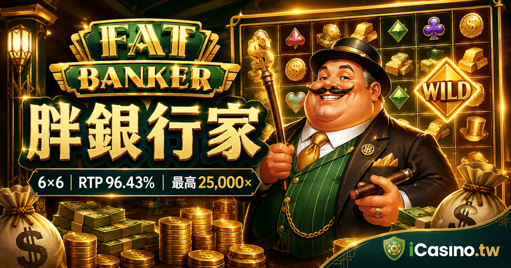 Push Gaming Fat Banker 完整介紹