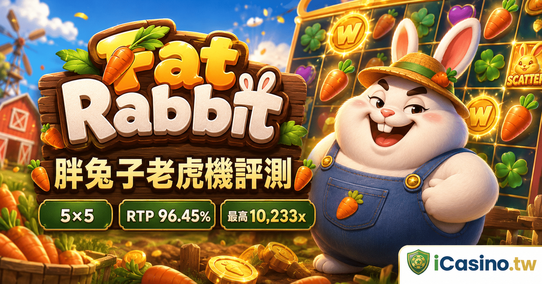 Push Gaming Fat Rabbit 胖兔子完整介紹