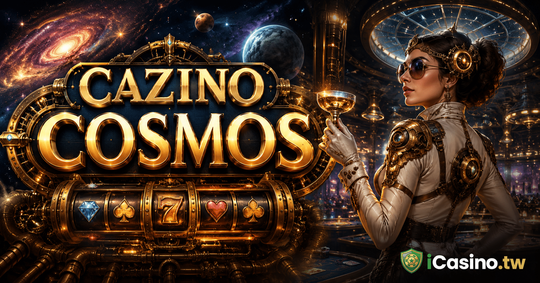 Yggdrasil Gaming Cazino Cosmos 太空蒸氣龐克娛樂場完整介紹