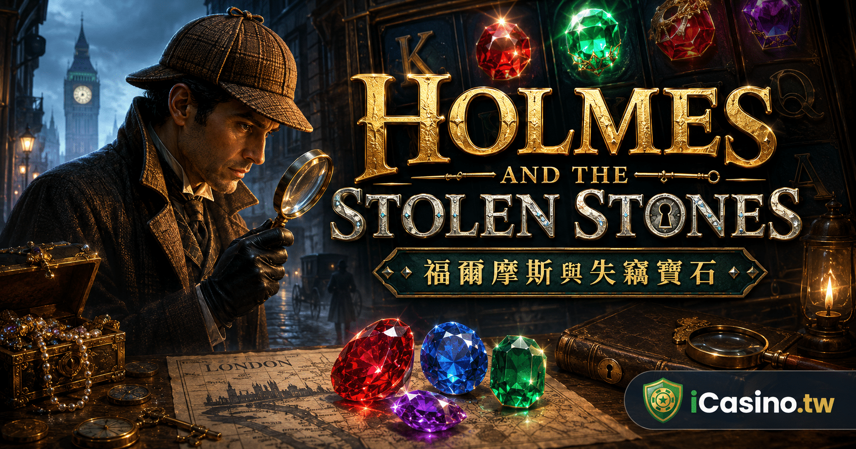 Yggdrasil 電子 Holmes and the Stolen Stones 福爾摩斯與失竊寶石完整介紹