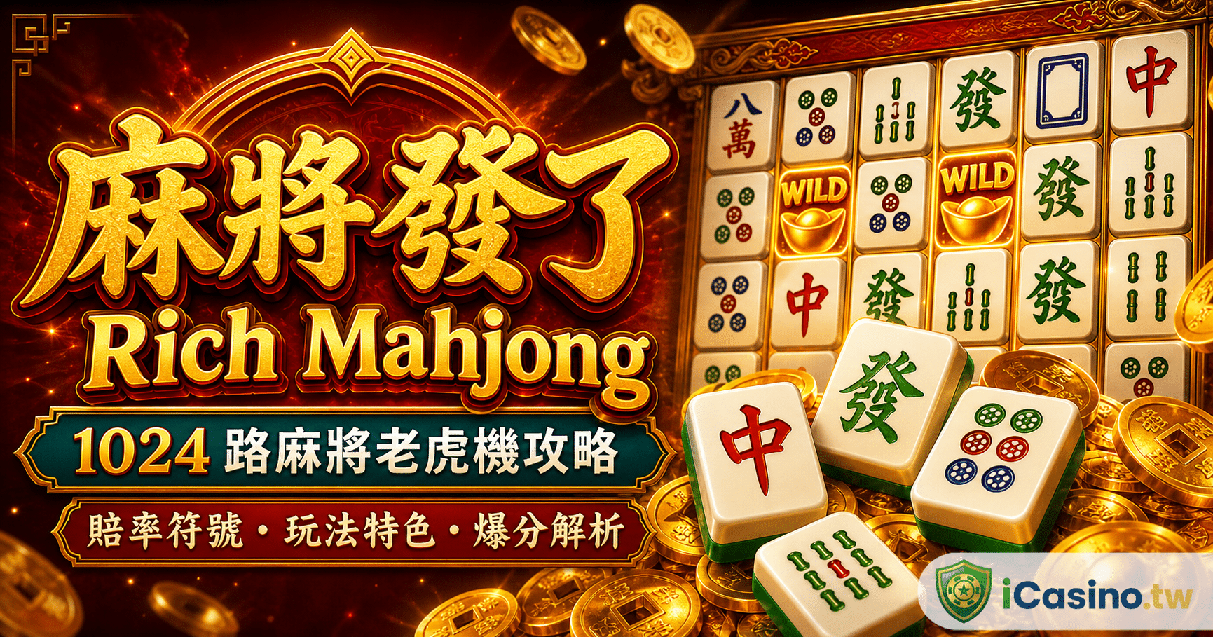 麻將發了完整介紹｜RSG 1024 路麻將老虎機深度解析