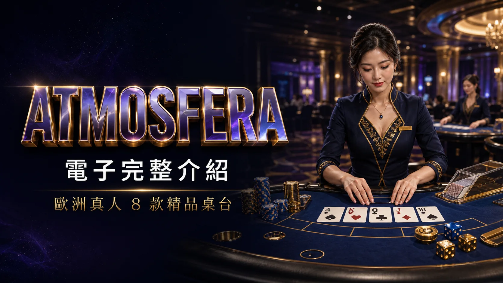 Atmosfera(歐洲真人)8 款精品真人遊戲完整檔案
