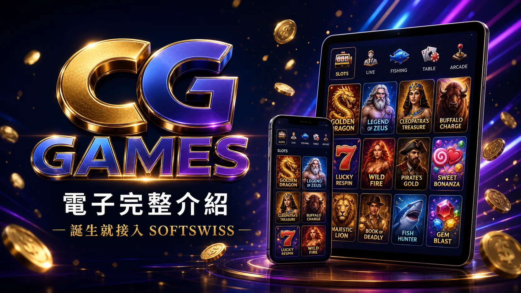 CG Games 為何一誕生就直接接入 SOFTSWISS