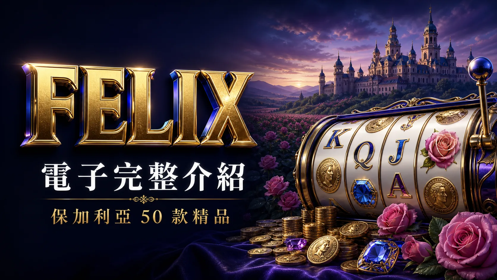 Felix Gaming(保加利亞精品老虎機工作室) 近 50 款作品完整檔案