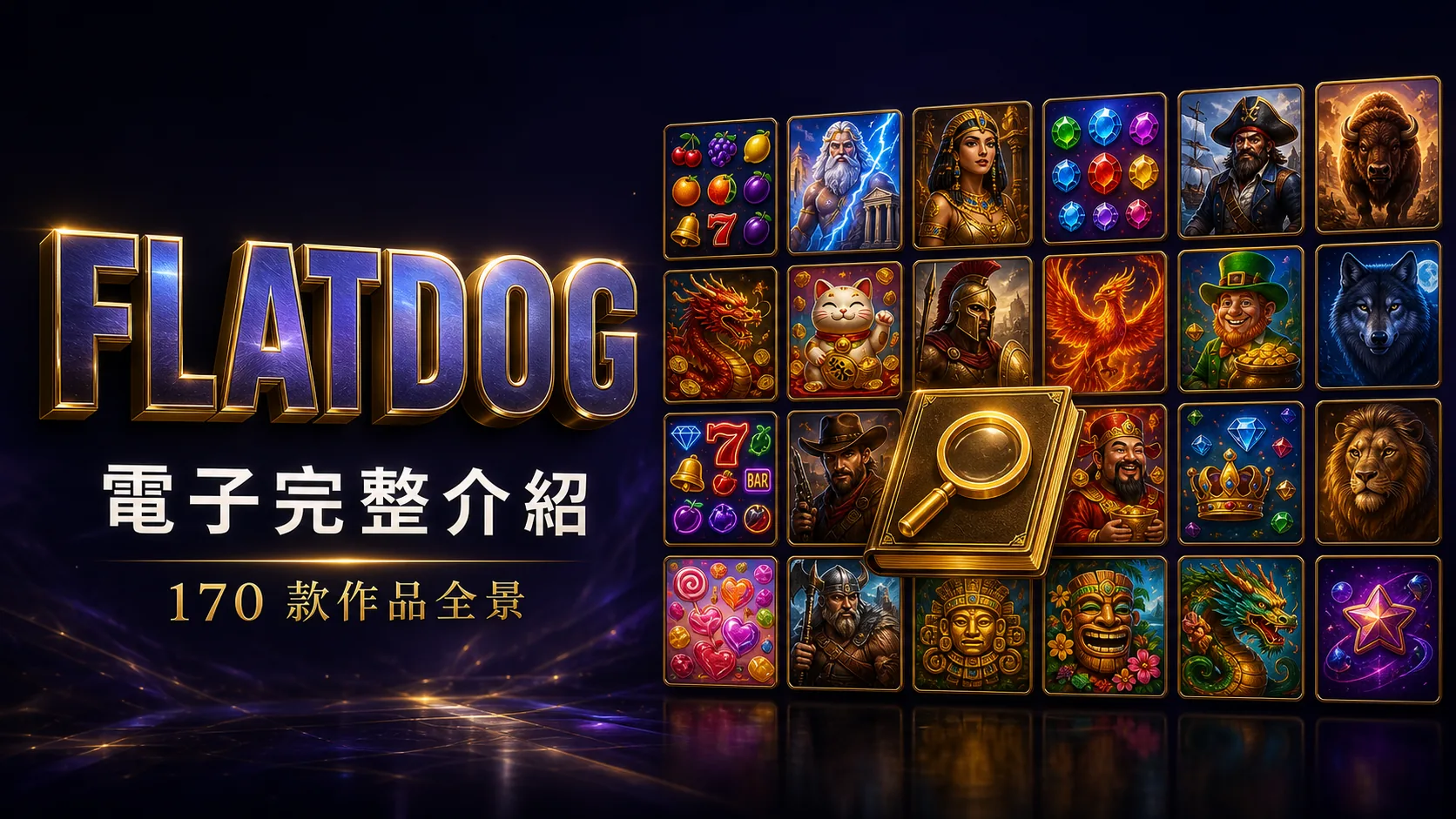 Flatdog Games 170+ 款作品全景圖