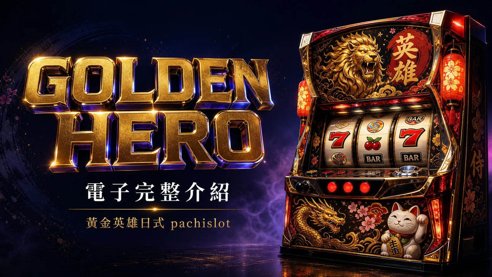 Golden Hero(黃金英雄)為何能把日本 pachislot 賣到全世界