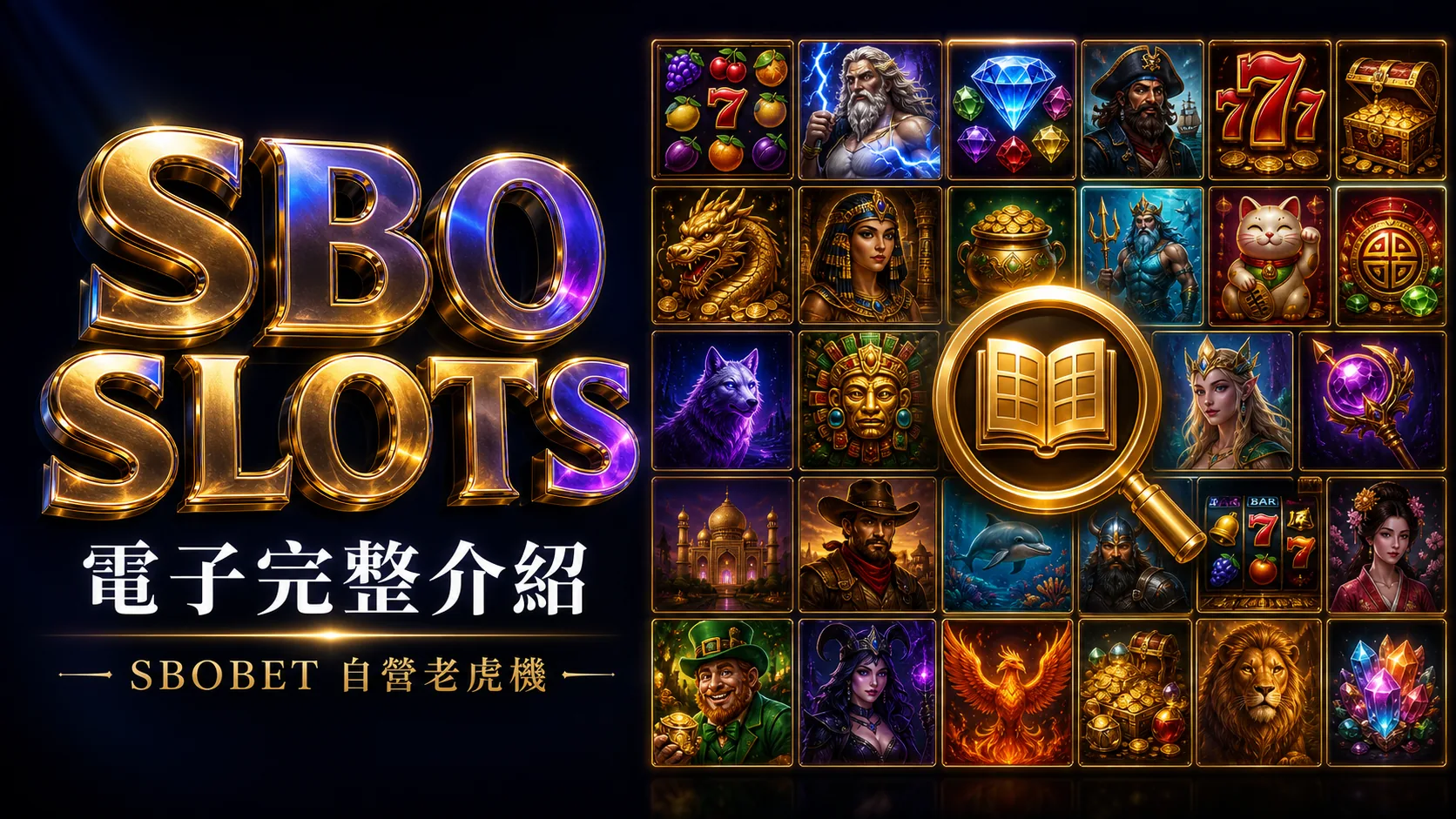 SBO Gaming(SBO Slots／SBOBET 系)是什麼SBOBET 自營老虎機品牌完整檔案