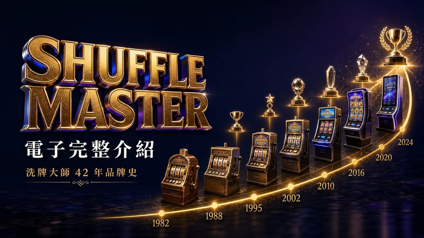 Shuffle Master(洗牌大師) 42 年品牌史