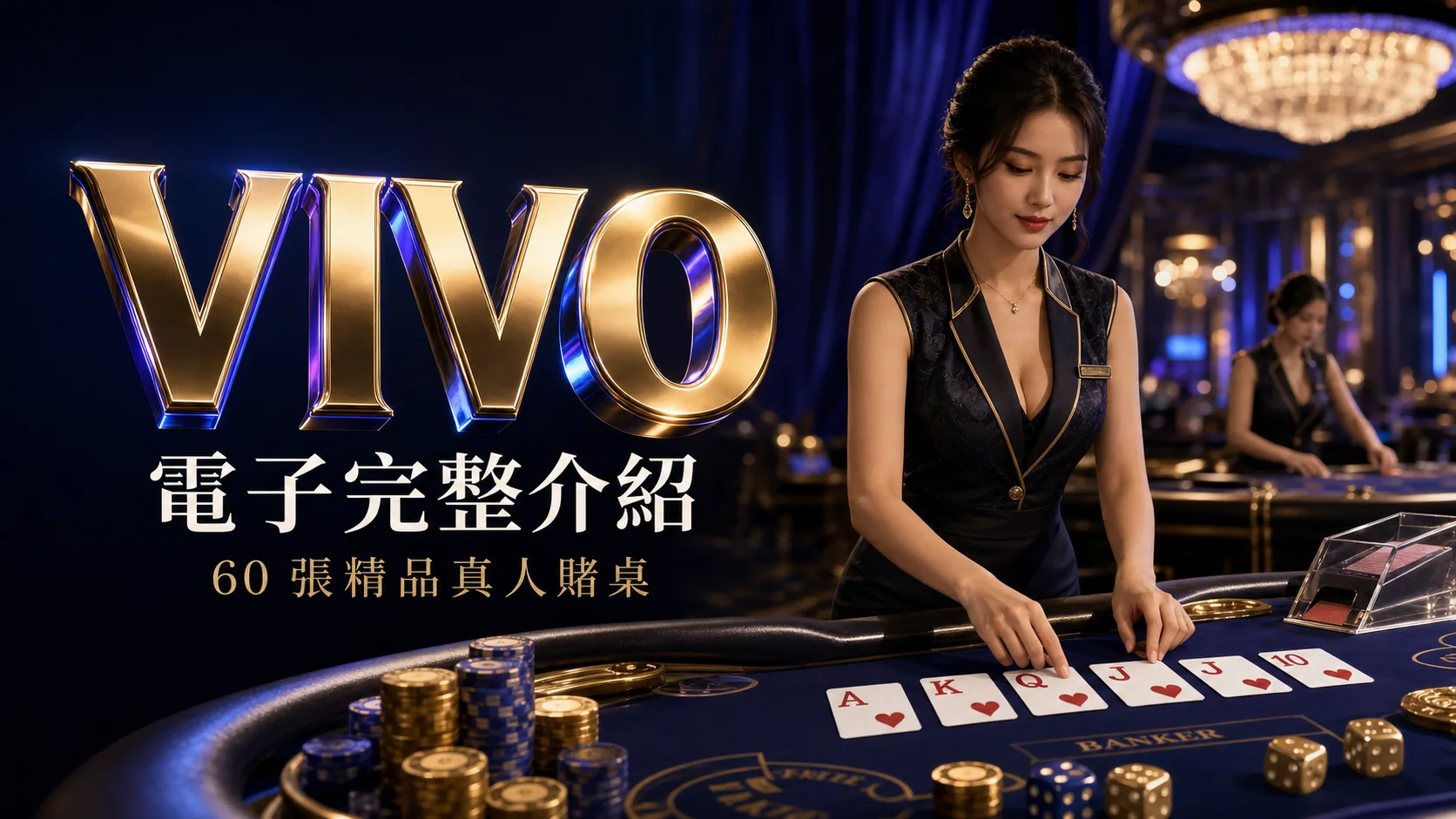 Vivo Gaming(真人）60+ 張精品真人賭桌完整檔案